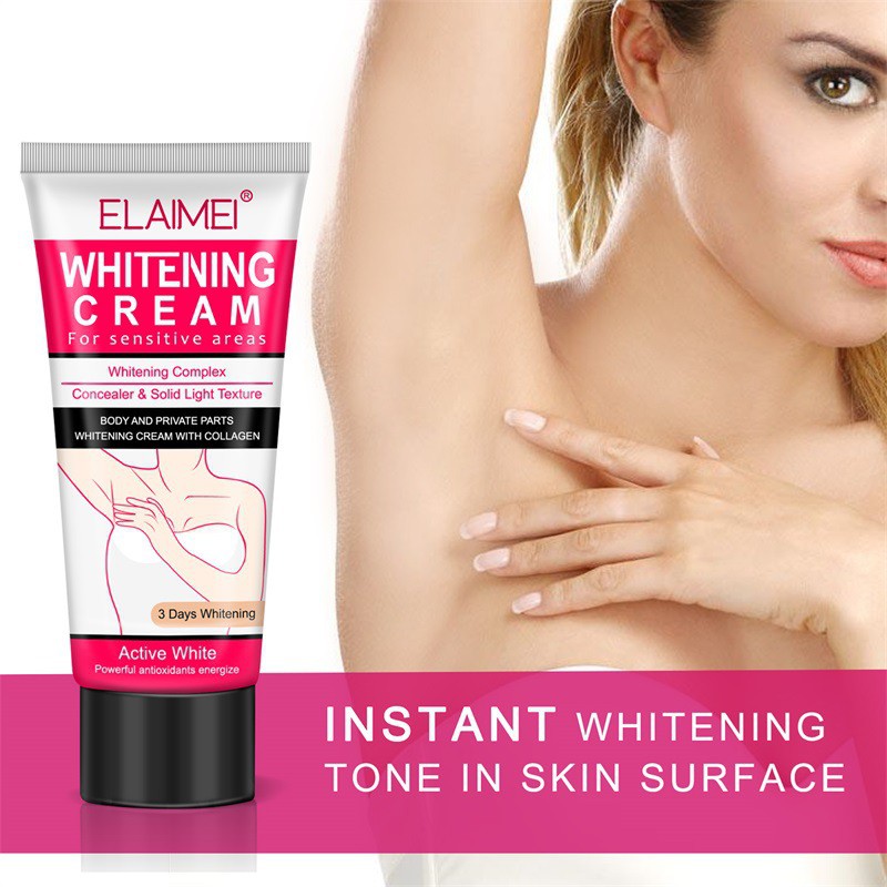 Body Sensitive Areas Whitening Cream for Armpits Elbow Leg ...