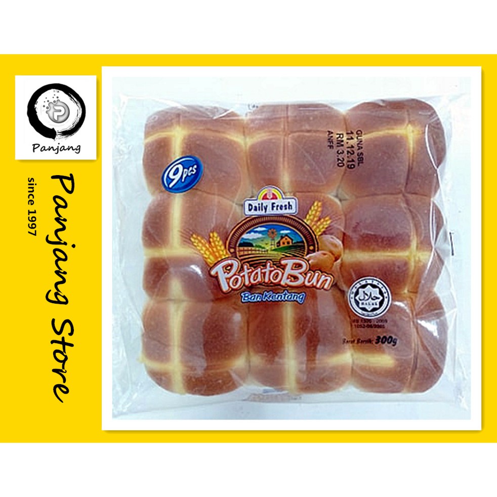 DAILY FRESH POTATO BUN BAN KENTANG 300G Shopee Malaysia
