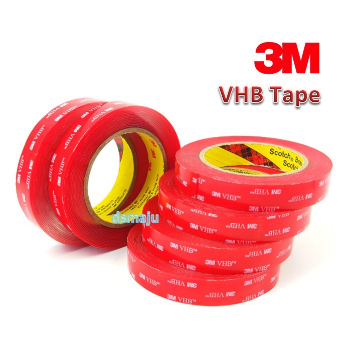 3m 4910 Vhb Tape 3m Double Sided Tape High Temp Transparent Acrylic Foam Tape Shopee Malaysia