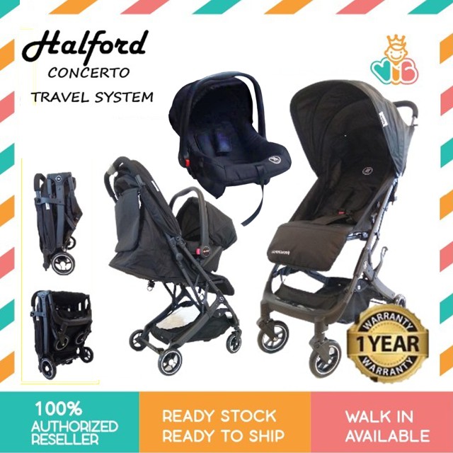 halford concerto travel system
