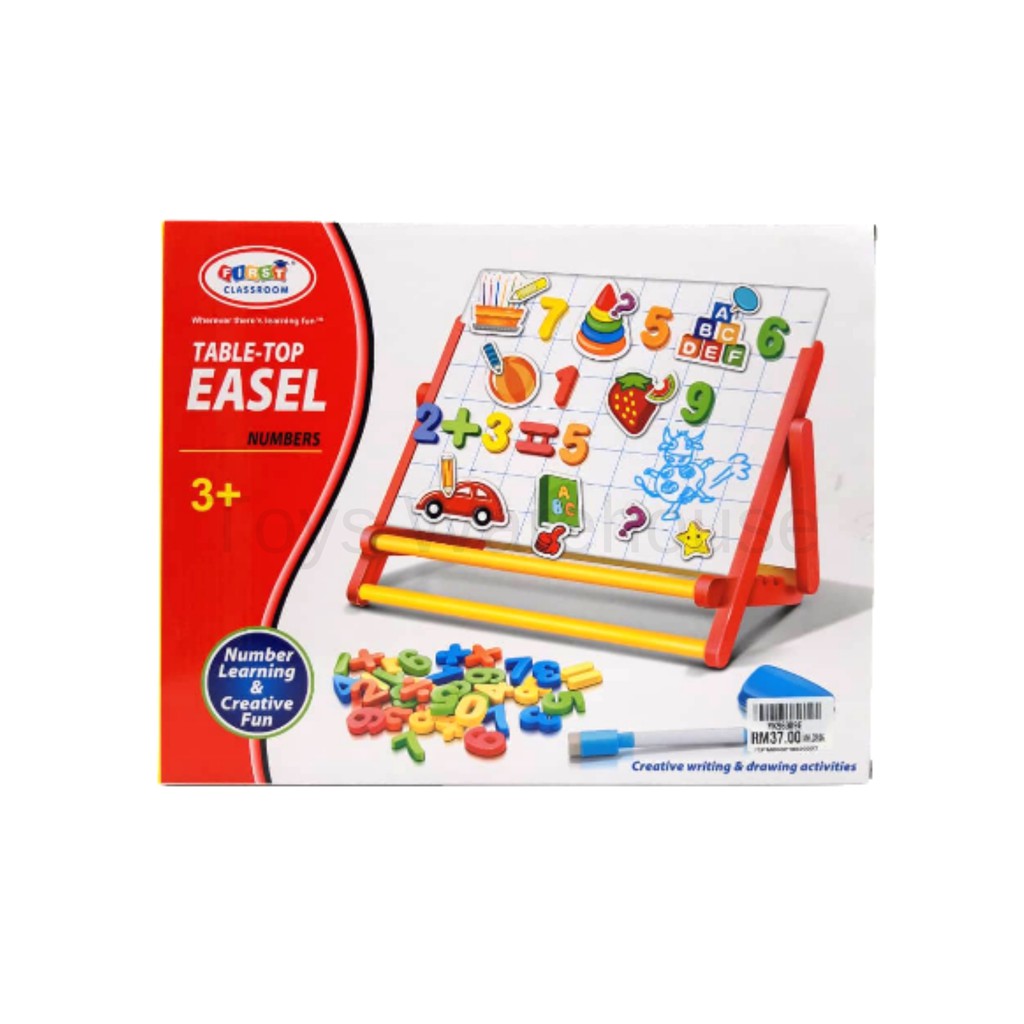 Kids Tabletop Easel Early Educational Learning - 