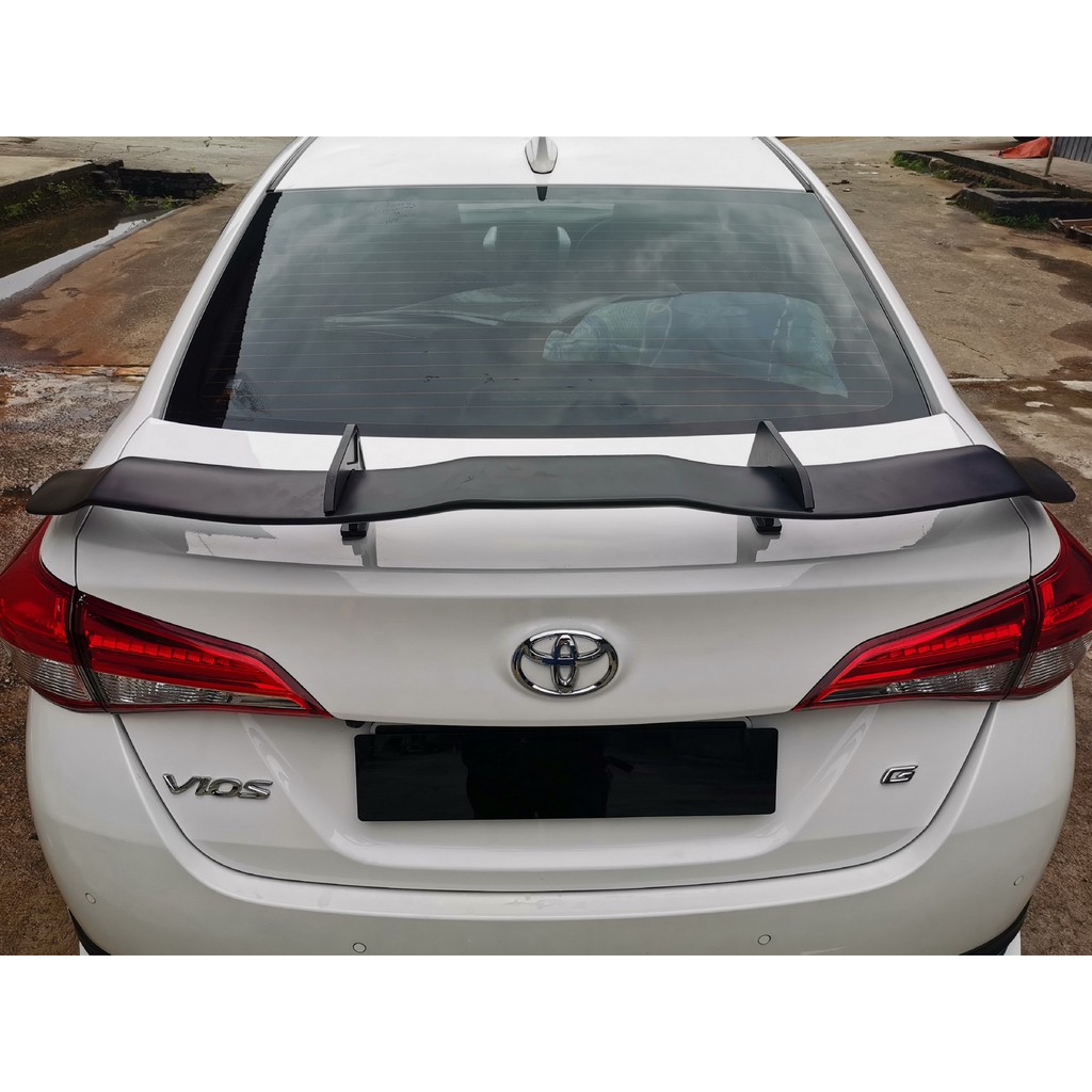 TOYOTA VIOS 2019 ( UNIVERSAL GT WING 4 INCH STAND ) SPOILER WITH 2K ...