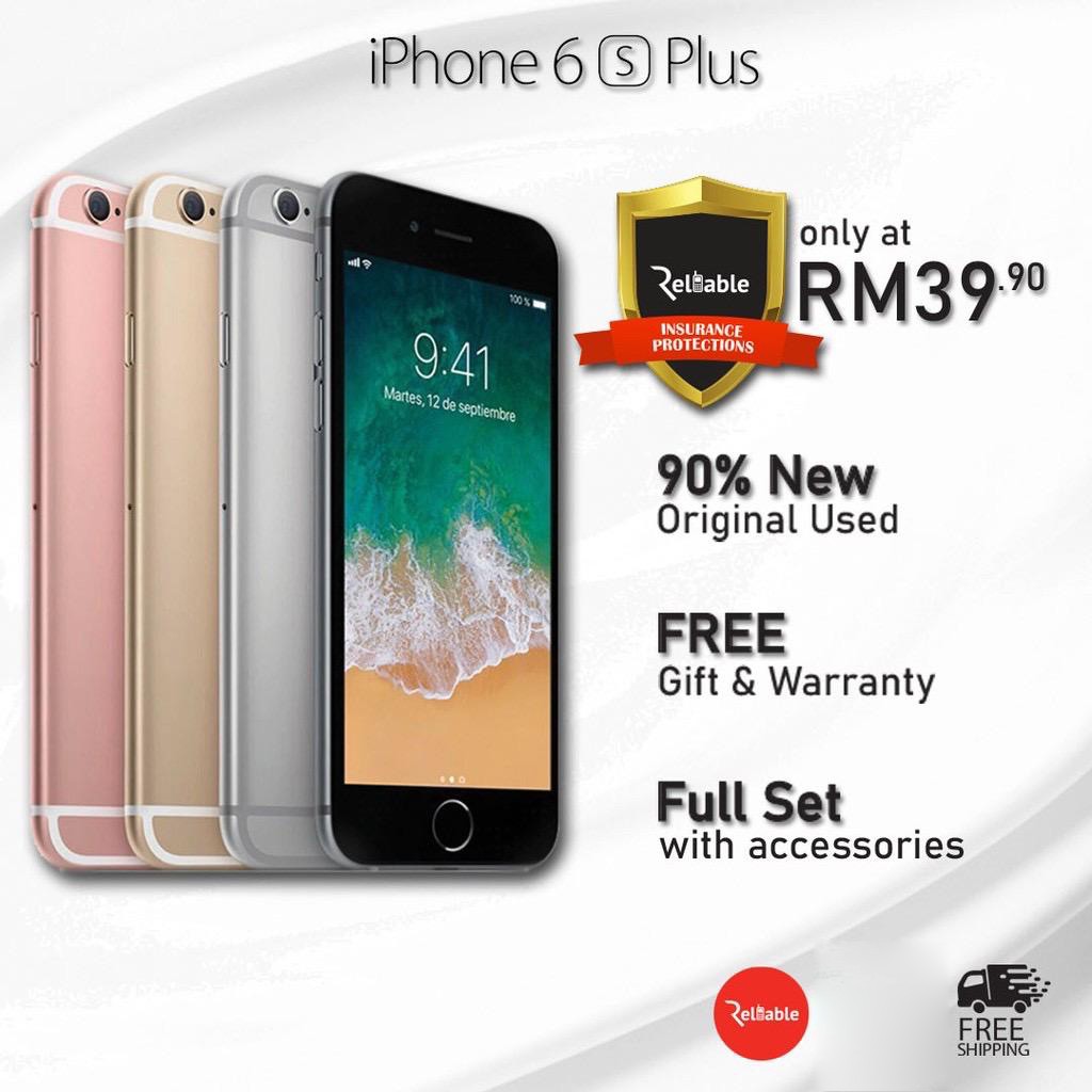 Apple Iphone 6s Plus Used Shopee Malaysia