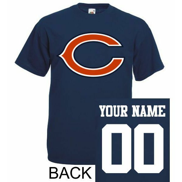 bears jersey with your name