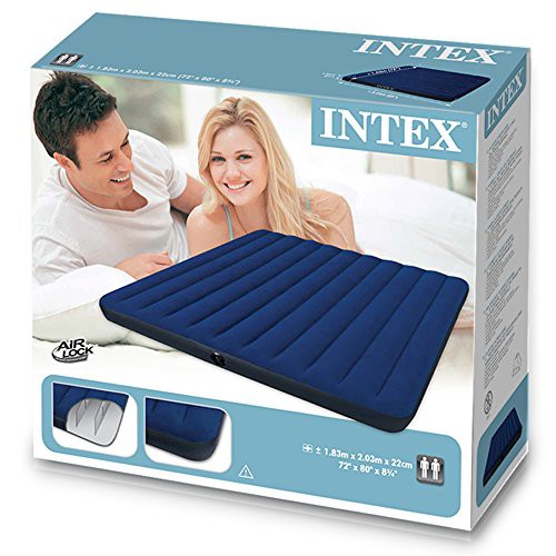 Intex Double Size Inflatable Mattress Tilam Angin Outdoor ...