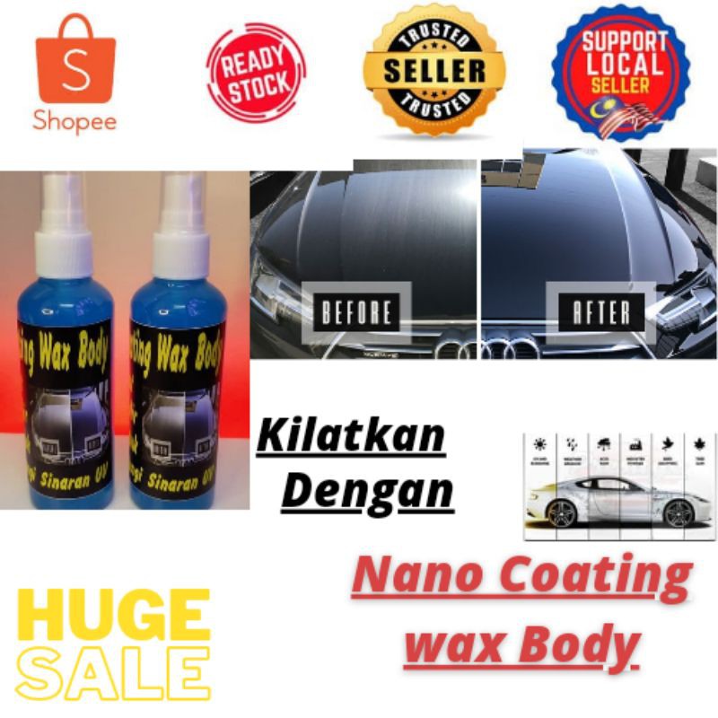 COATING WAX BODY KERETA ( BERKILAT SENTIASA ) Shopee Malaysia