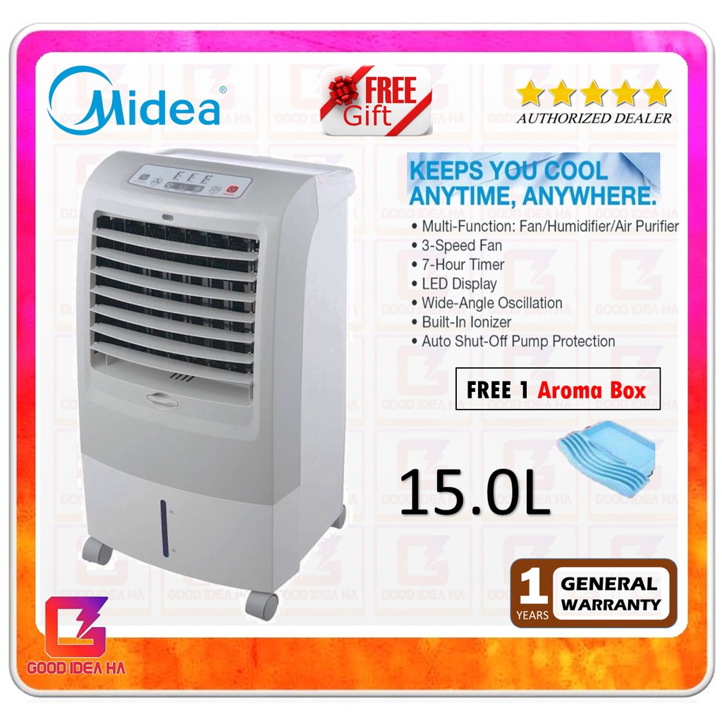 midea air cooler mac-215f