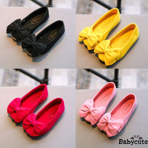 shopee: ✪B-BLovely Children Girls Princess Shoes Kids Girl Casual Single Shoes Soft Slip-on (0:0:color:Black;1:8:size:29)