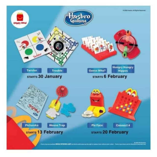 mcdonalds hasbro toys 2018