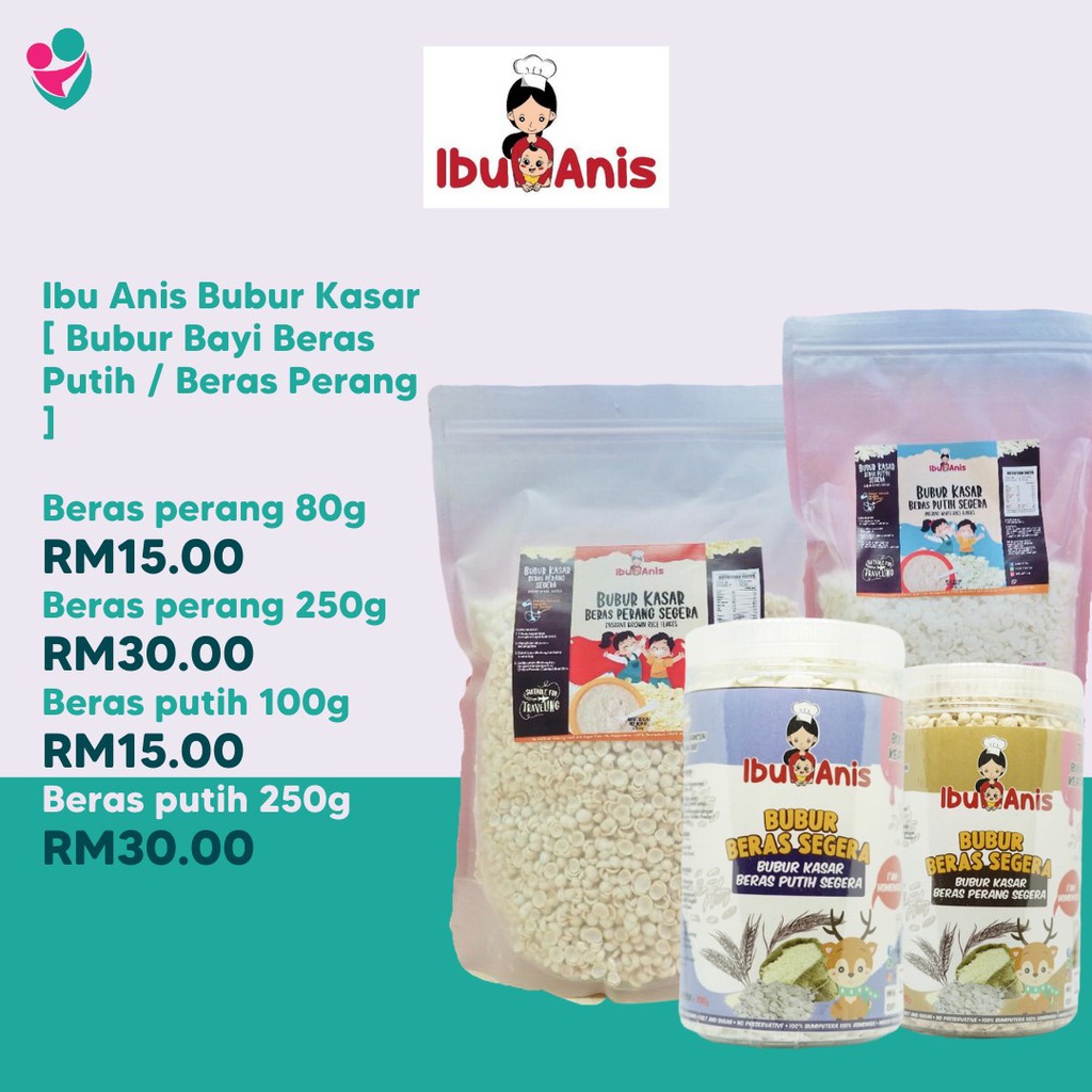 Untuk bayi perang beras BUBUR BERAS