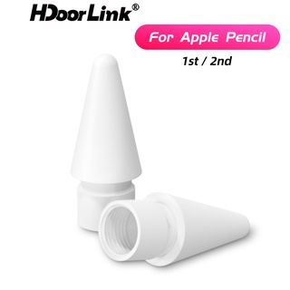HdoorLink Stylus Pen Tips Replacement Compatible For Pencil 1st 2nd Generation High Sensitivity Pencil Tip Nib