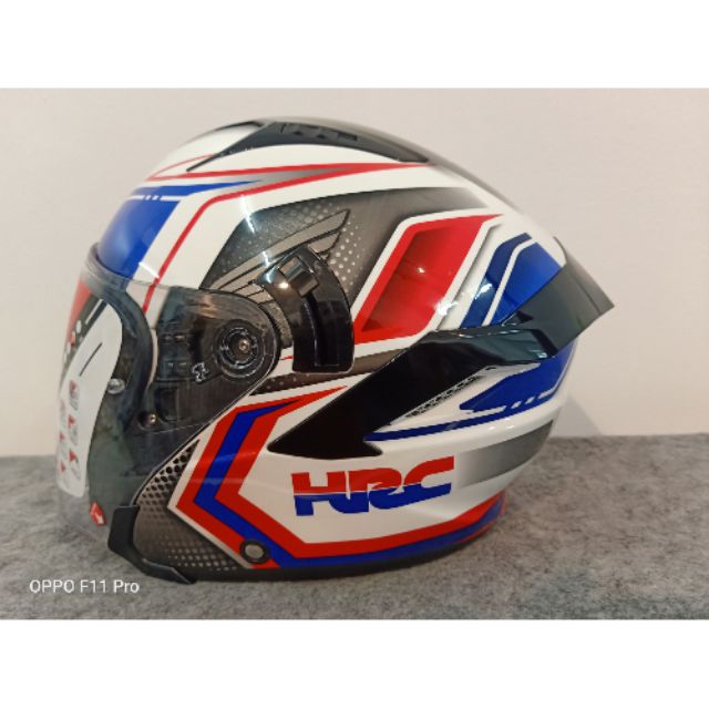 Helmet Kyt Honda Nfj Hrc Shopee Malaysia