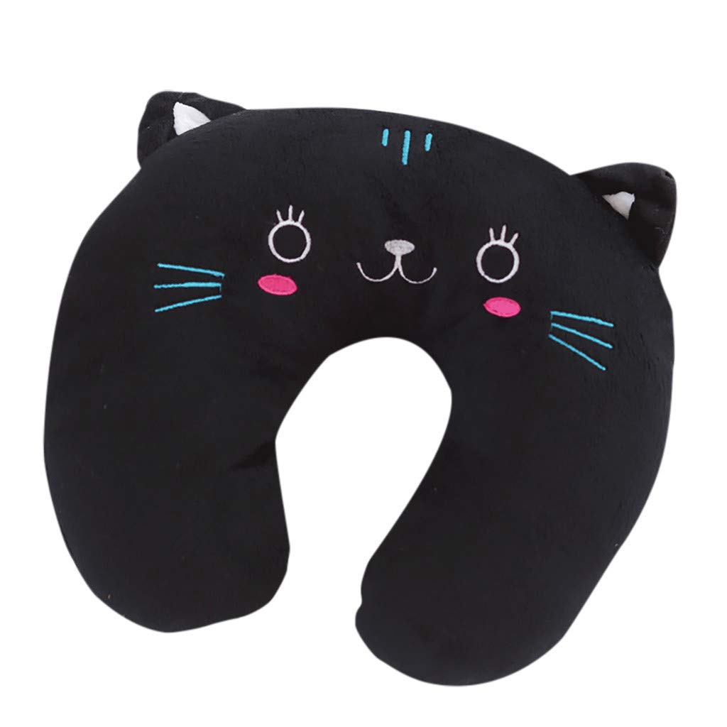 Luminita Cute Animal Neck Pillow U Shaped Travel Doll Plush Toy