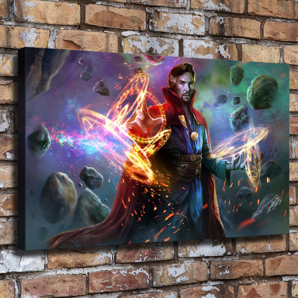 Doctor Strange Movie Poster Paintings Hd Print On Canvas Home Decor Wall Art Pictures Saloon Parlour Presence Chamber Dr Shopee Malaysia