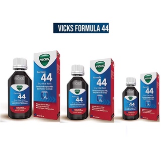 Vicks Formula 44 / ubat batuk/ 100ml 45ml 27ml  Shopee Malaysia