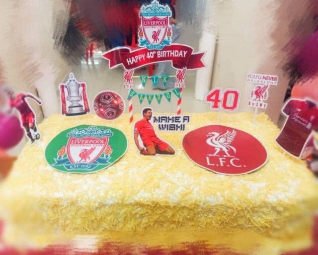 Football Club Liverpool Man U Arsenal Cake Topper Set 7pcs 1big 6smalls Shopee Malaysia