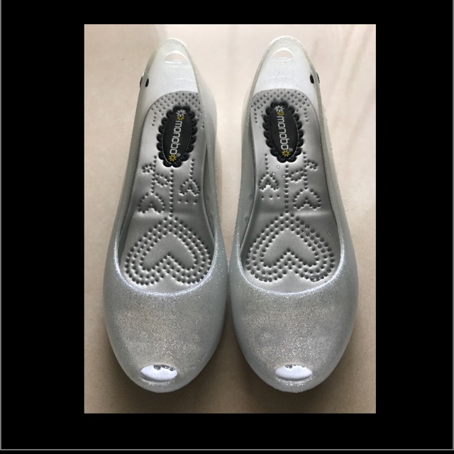 crystal jelly shoes