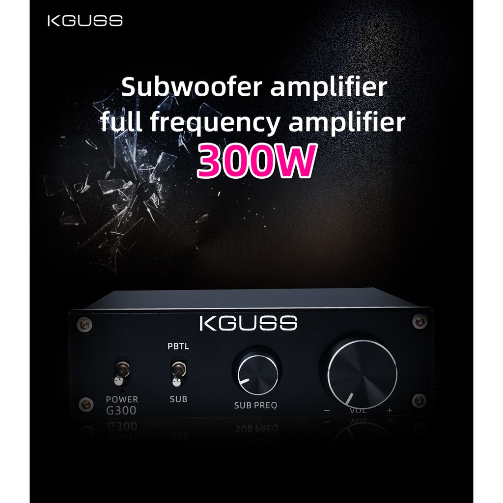 amplifier 300 watt subwoofer