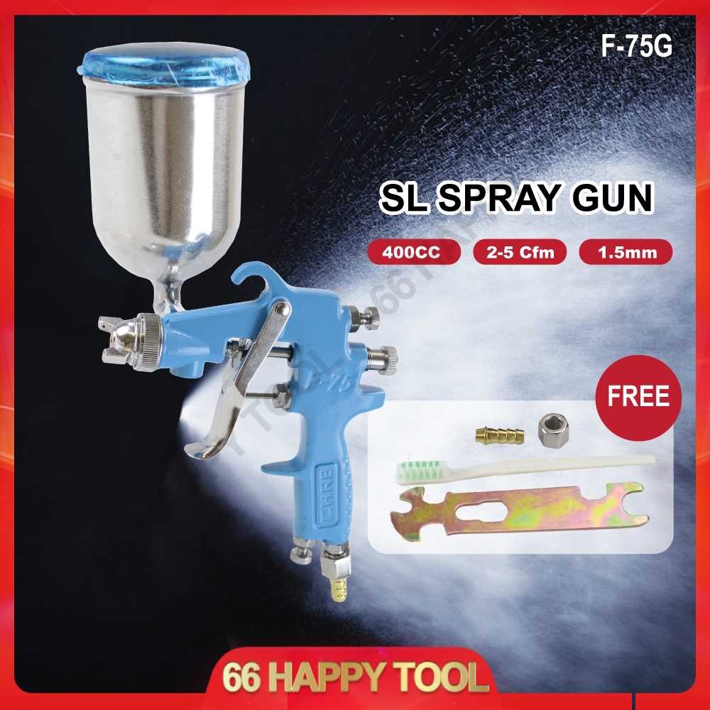Shili Tools High Pressure (1.5mm) F75GSL Industrial Spray Gun With