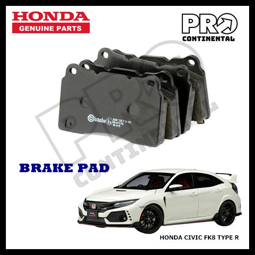 GENUINE HONDA CIVIC FK8 TYPE R BRAKE PAD Shopee Malaysia