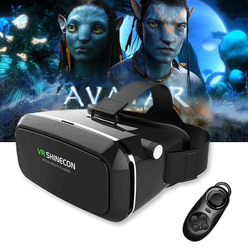 Out tie inertia Original VR Shinecon Pro Virtual Reality 3D Glasses VR Google Cardboard  Headset | Shopee Malaysia