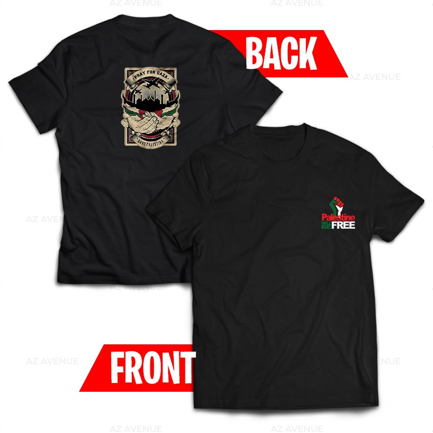 SAVE PALESTINE GAZA Briged AL-QASSAM T-Shirt Unisex Fashion Man Women [XS-5XL] Baju T Shirt Tees SGP-0001