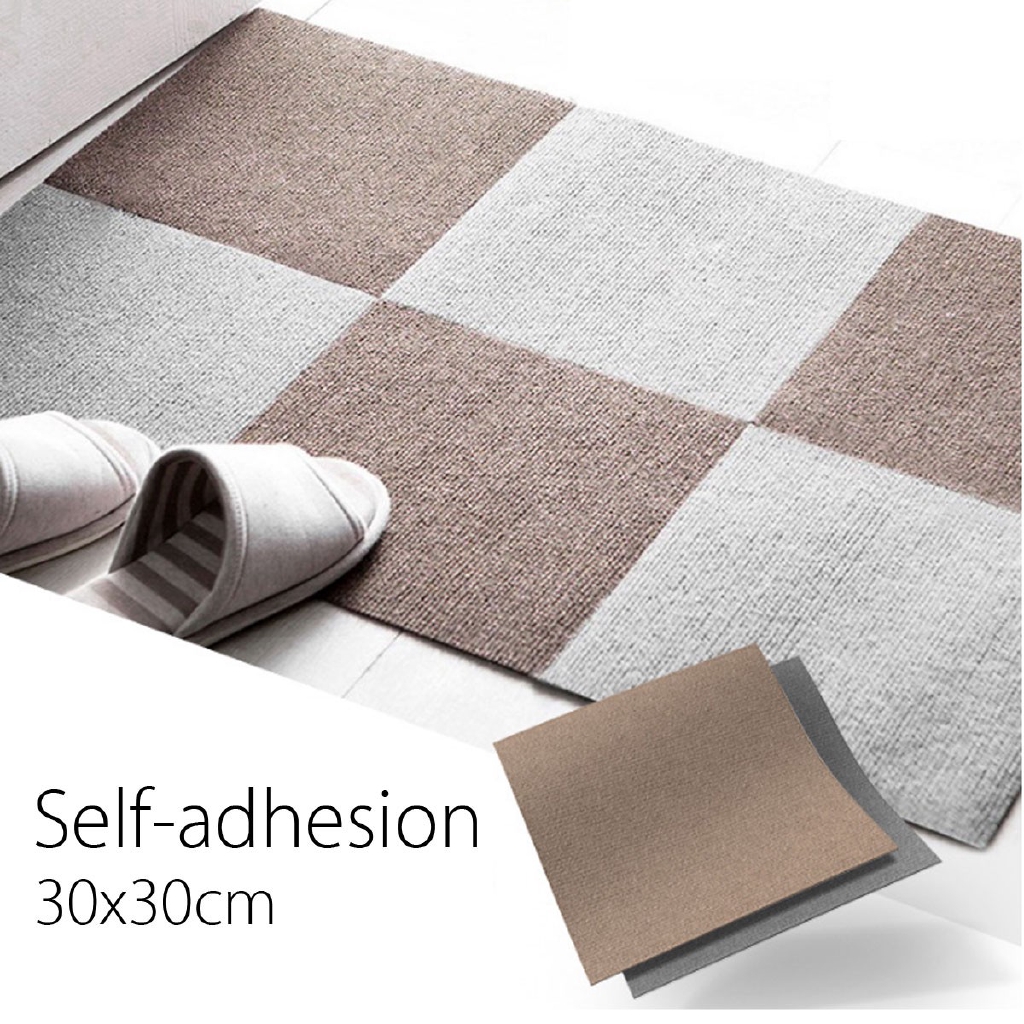 Carpet Tile Floor Matsquares L And, Tile Adhesive Mat