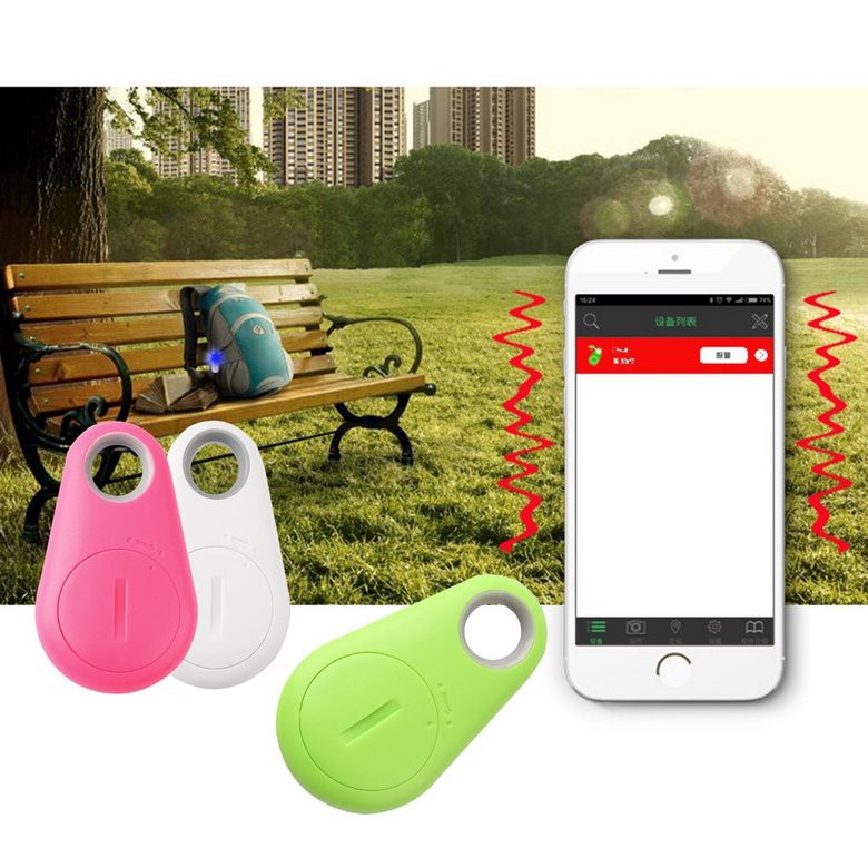 Smart Mini Bluetooth GPS Tracker Waterproof Anti-Lost Tools for Pet Dog Cat Keys Wallet Bag Kids 1PC 
