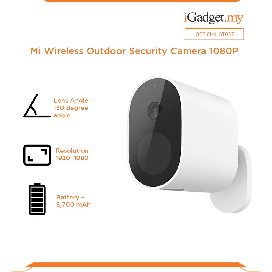 mi wireless outdoor security camera 1080p