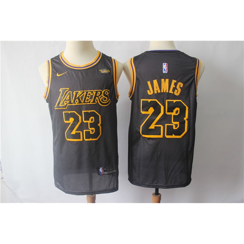 black lebron lakers shirt