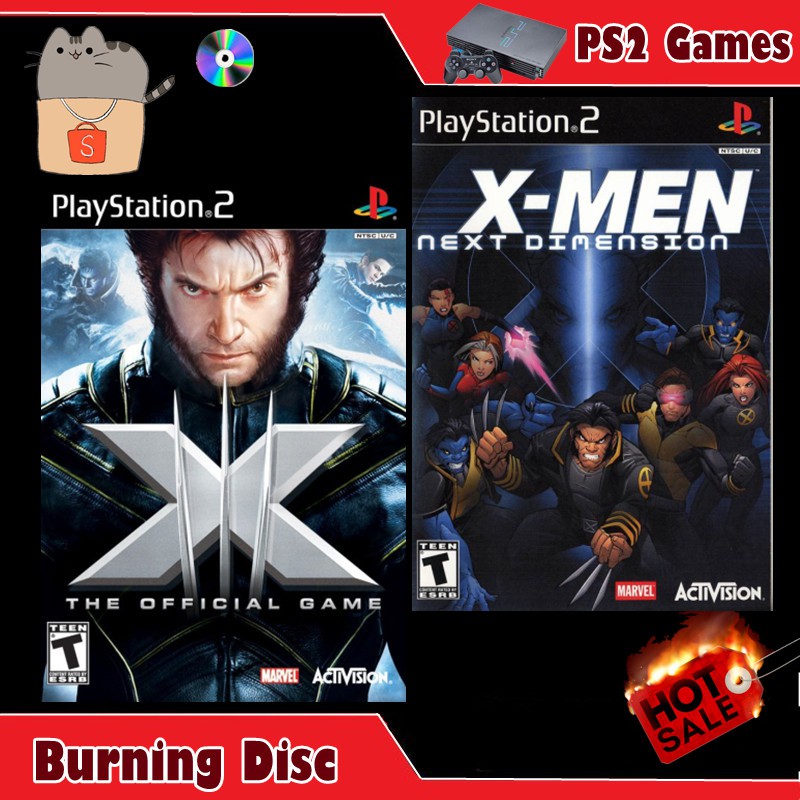 Ready Stock X Men Next Dimension The Offical Game Ps2 Games Burndisc Dvd Cd Shopee Malaysia