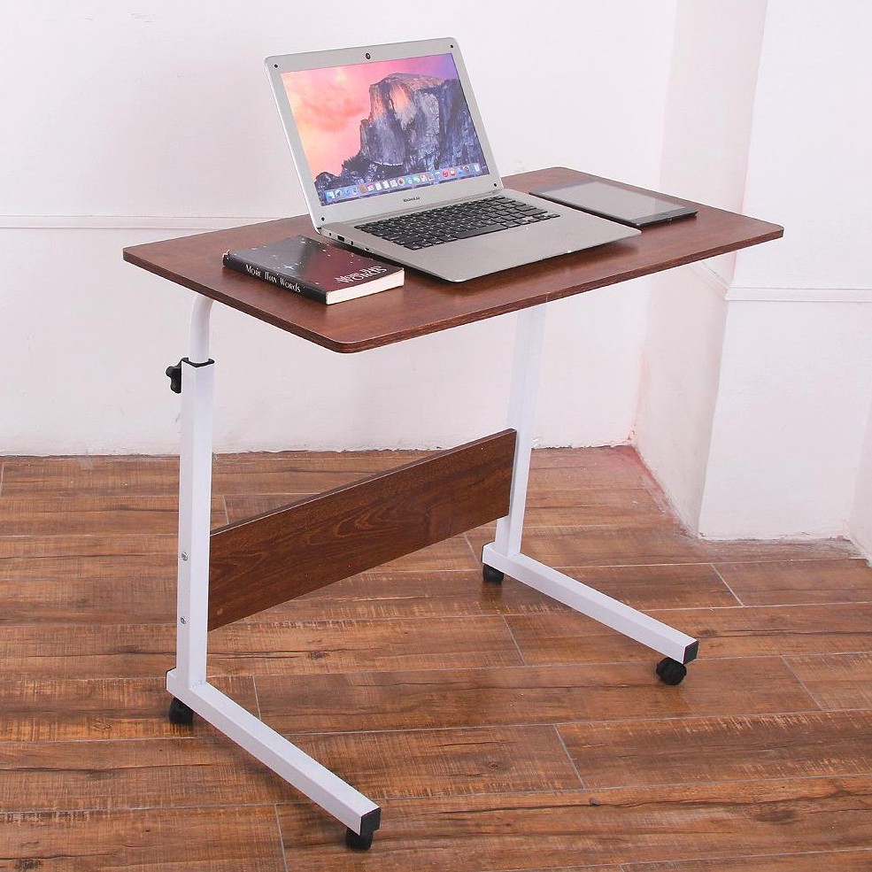 Meja Komputer Bedside Adjustable  Height Table Notebook 