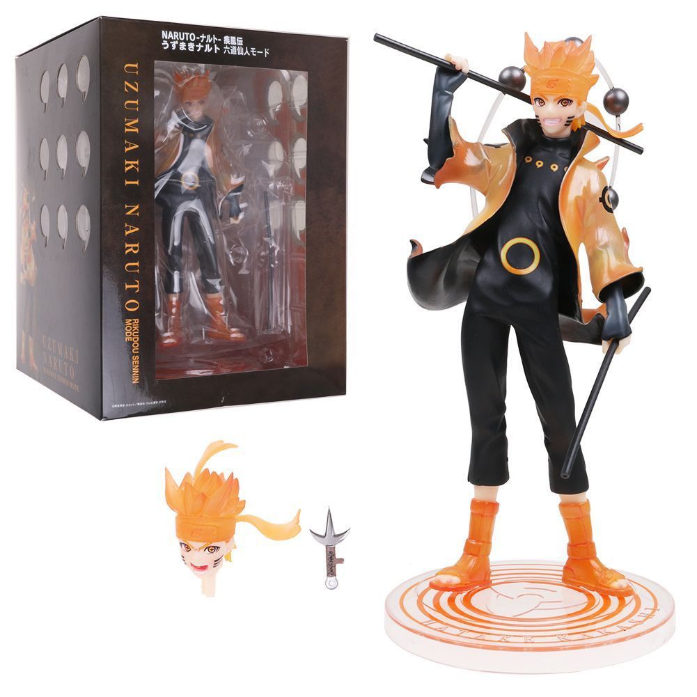 G E M Naruto Shippuden Uzumaki Naruto Six Paths Sage Figure Fairy Mode Reel Shopee Malaysia