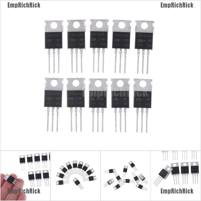 10PCS IRF540N IRF540 TO-220 N-Channel 33A 100V Power MOSFET NEW AM