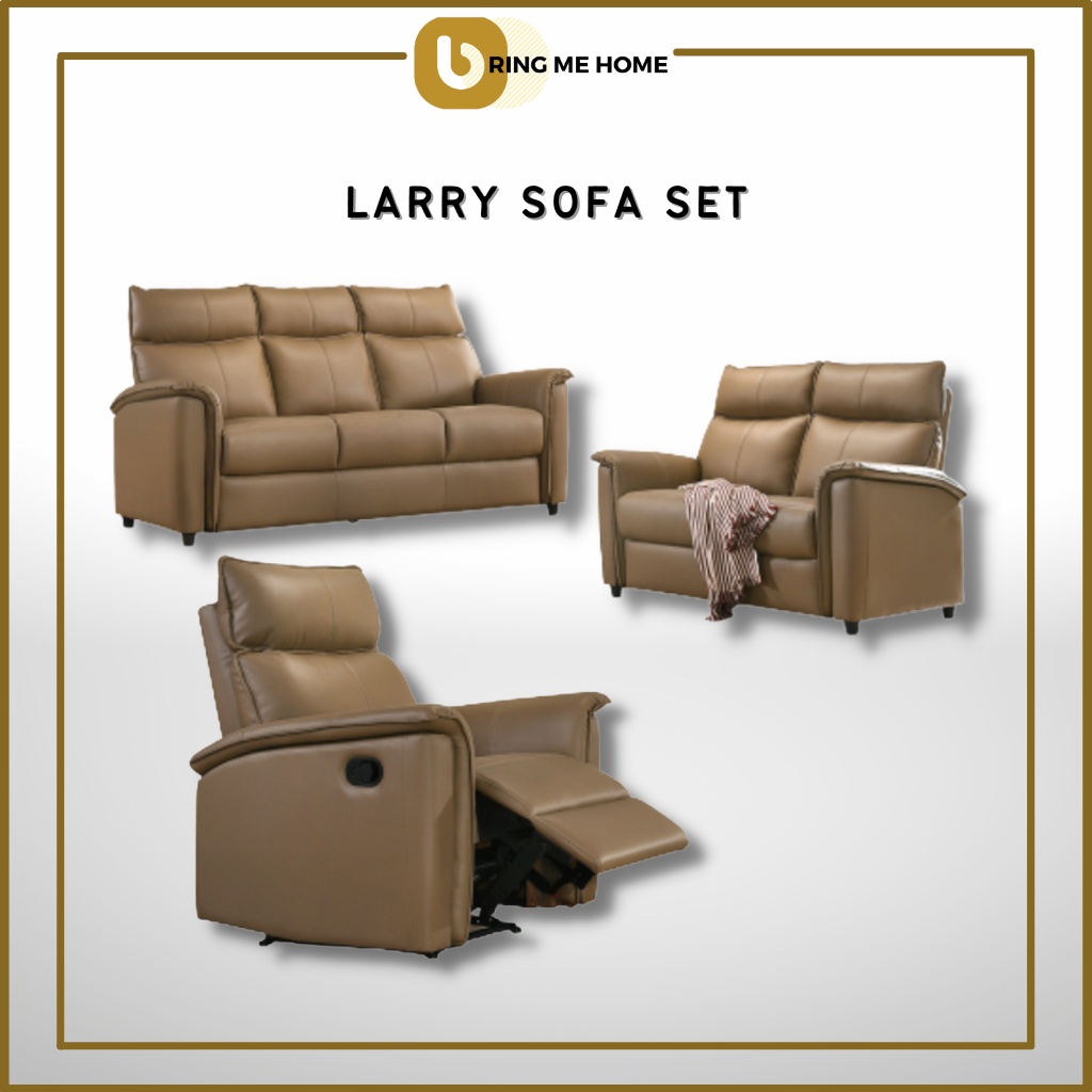 [FREE SHIPPING] LARRY Recliner Sofa/ 2 Seater 3 Seater Sofa/ Set Sofa