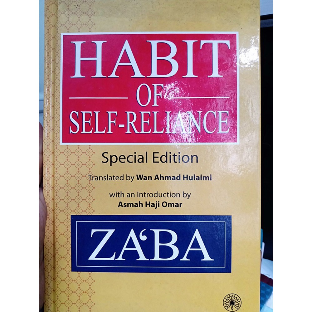 Dbp Zaba Habit Of Self Reliance Perangai Bergantung Diri Sendiri English Version Shopee Malaysia