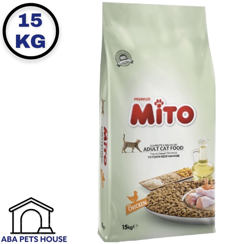 MITO Dry Cat Food 15KG Shopee Malaysia