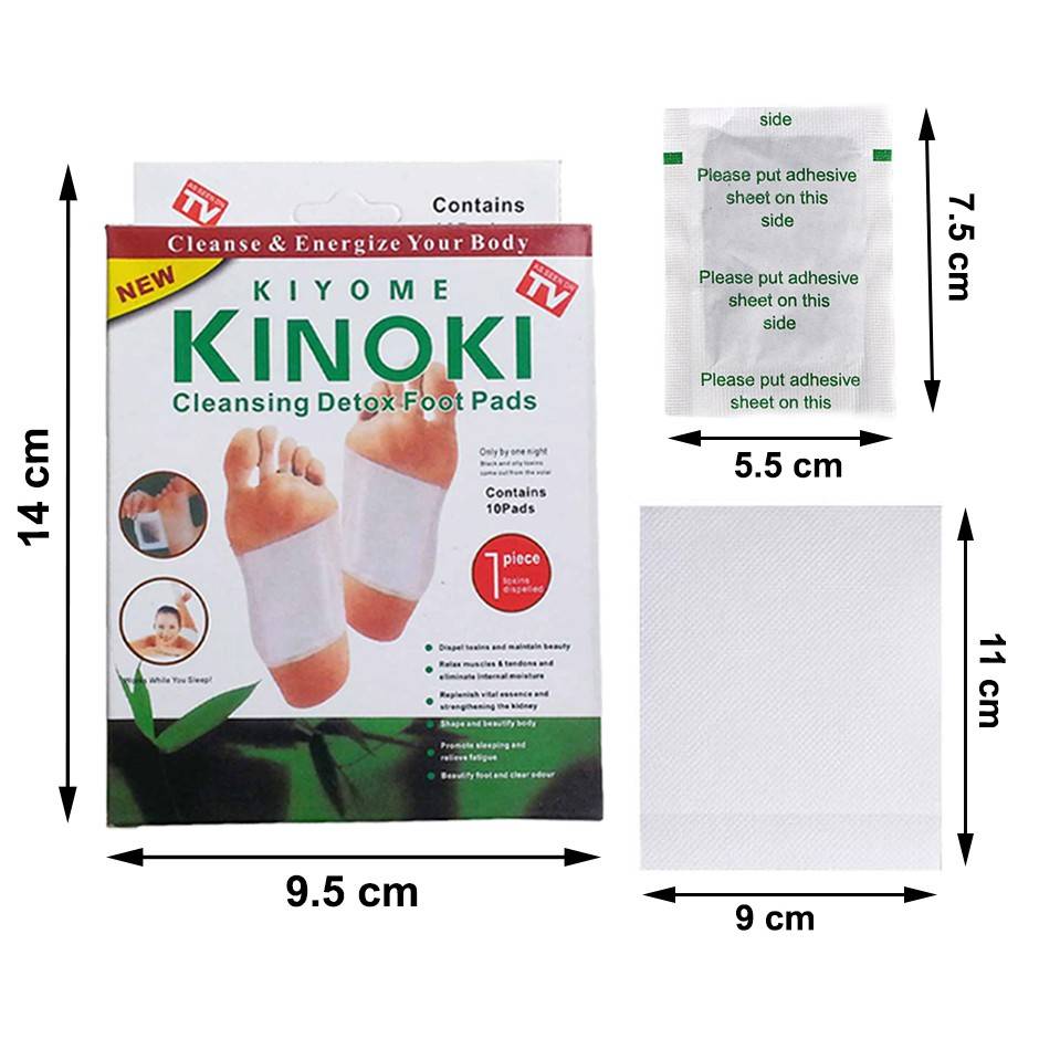 100 Pcs 10 Kotak Kinoki Detox Foot Patch Buang Toksin Kaki Kinoki Buang Toksin Dalam Badan Tampal Kaki Buang Toksin Shopee Malaysia