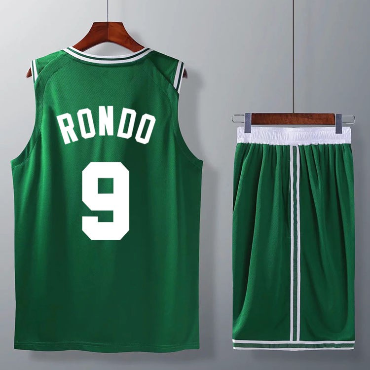 black and green basketball jersey