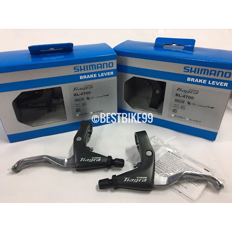 Shimano Tiagra BL 4700 Brake Lever Set Left Right VBrake Mechanical