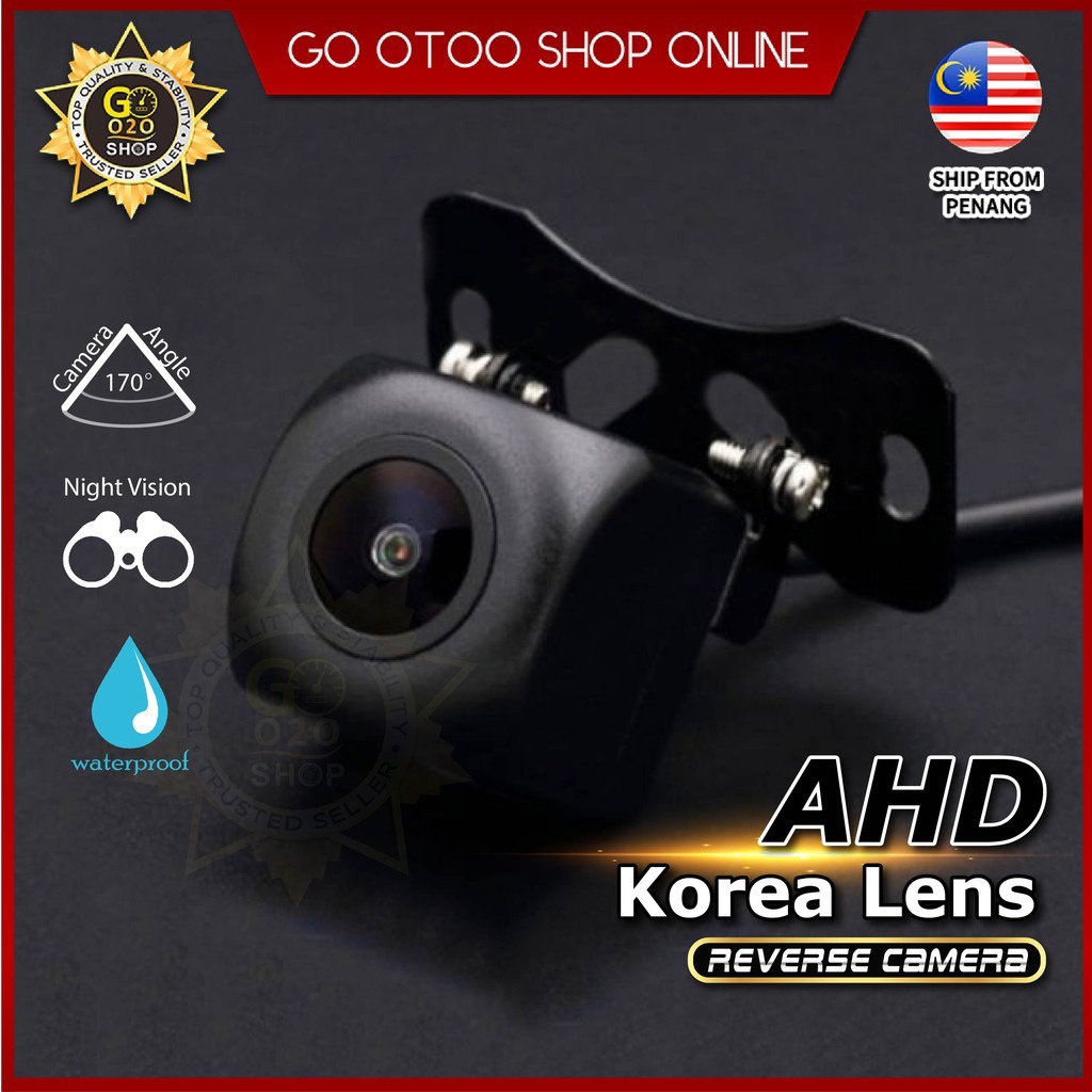 Car AHD Reverse Camera Night Vision Korea Lens 170