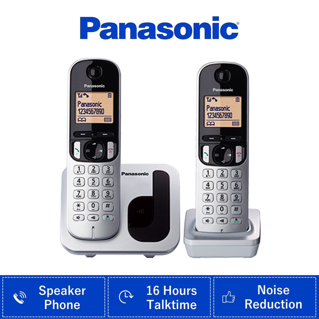 Panasonic TWIN Cordless Phone KXTGC212 House Phone Office Phone