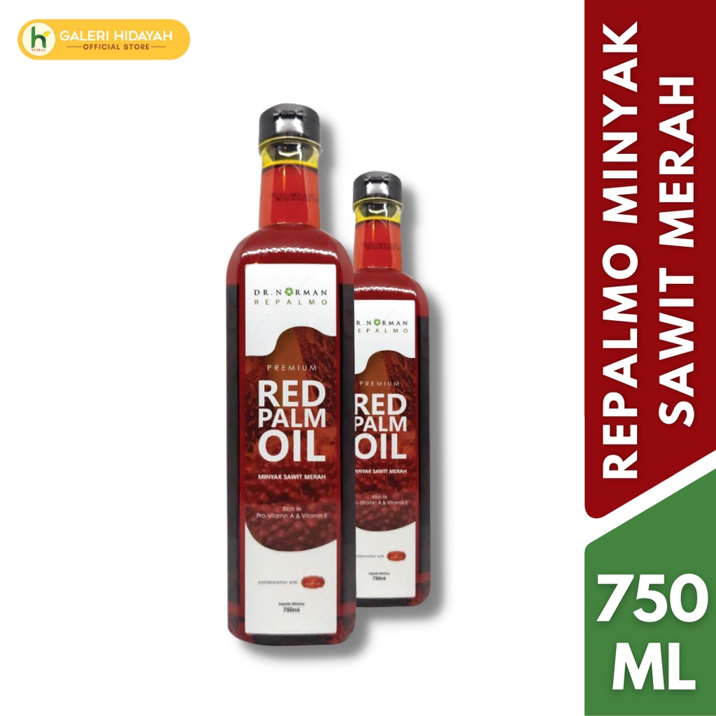 REPALMO RED PALM OIL BY DR. NORMAN [MINYAK SAWIT MERAH 750ML] Shopee