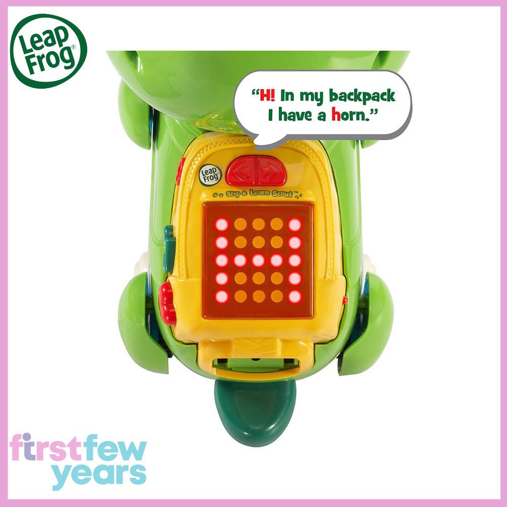 leapfrog step and learn scout no sound