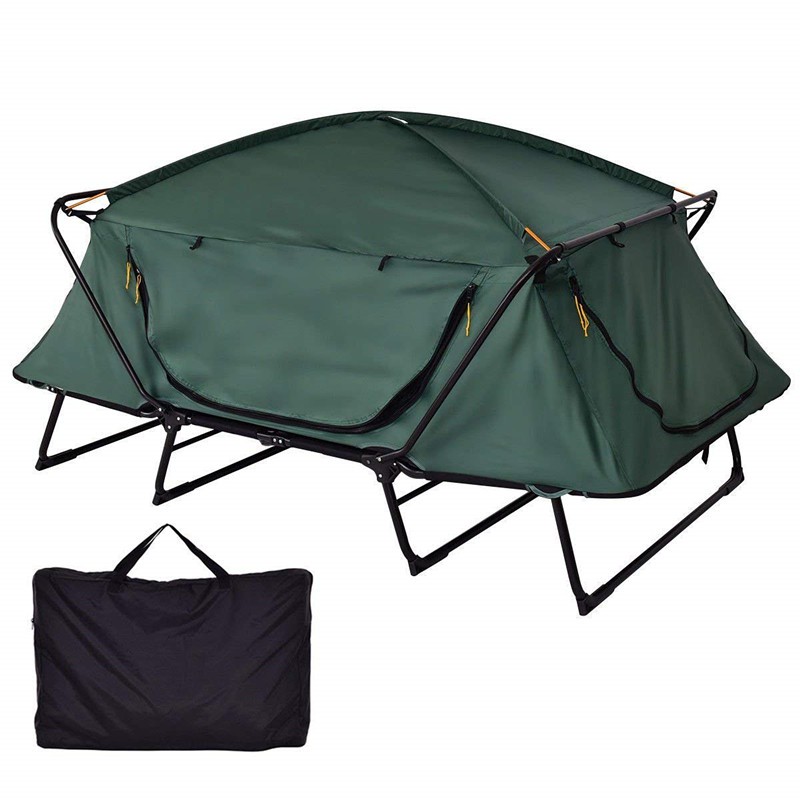 1person Above Ground WaterProof Outdoor Folding Camping Bed Tent Off