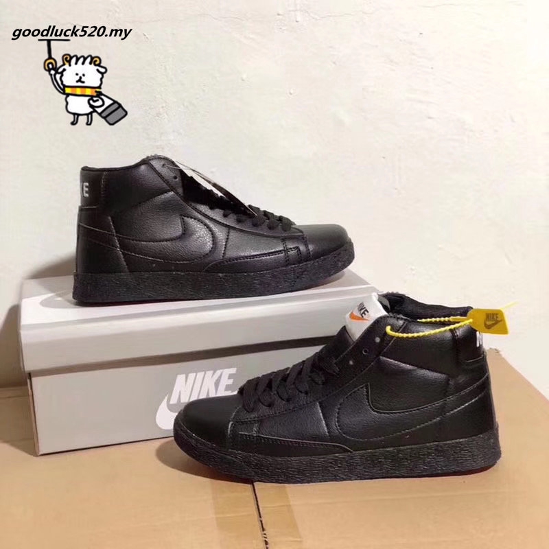 nike blazer high tops black