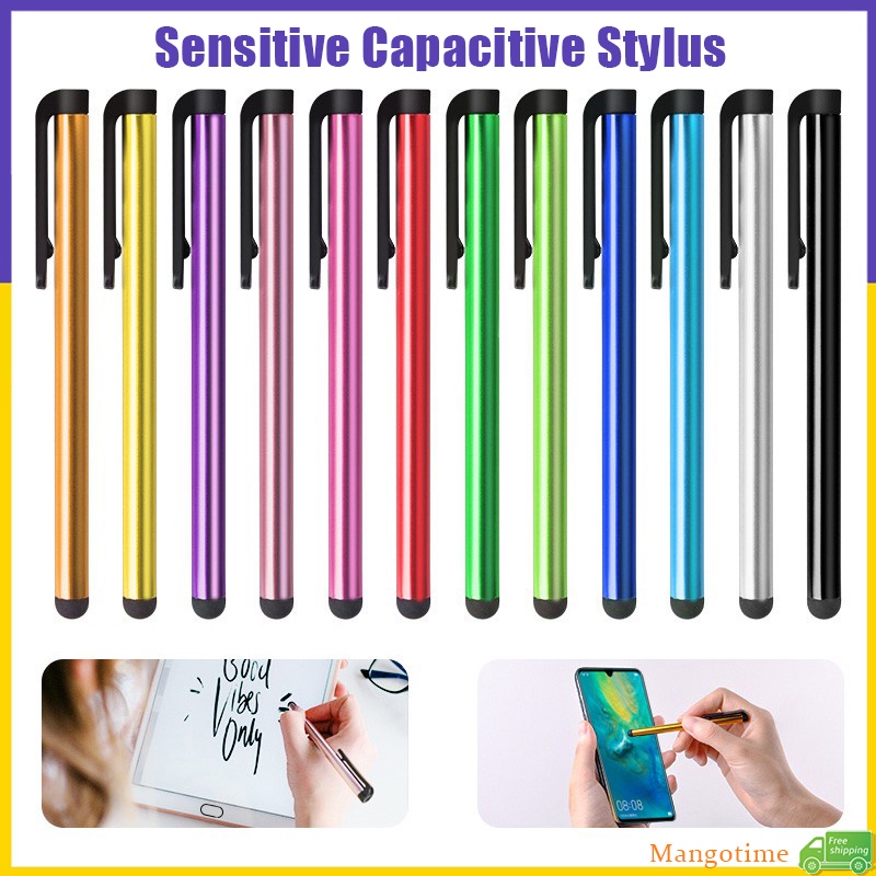【Fast Ship】1Pc Universal Stylus Accurate Capacitive Metal Touch Pen For Smart Phone Tablet Pc Touch Screen
