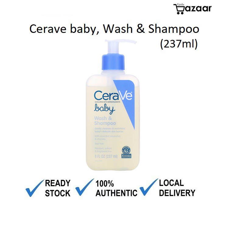 cerave baby wash & shampoo