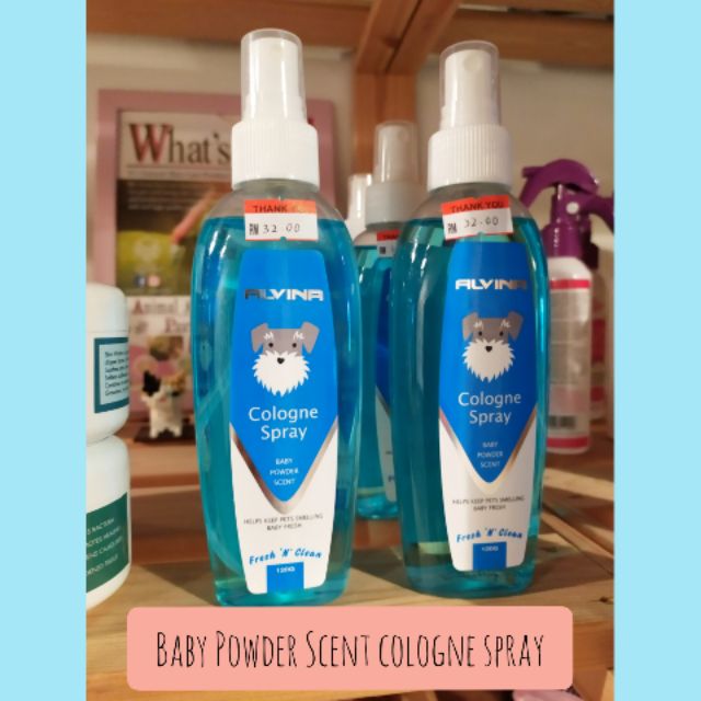 baby powder spray for dogs