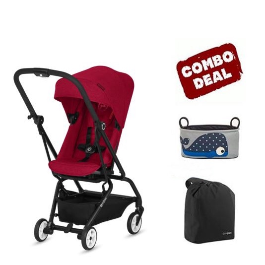 Cybex Eezy S Twist Stroller (360 degree rotation) Combo Deal (Cybex